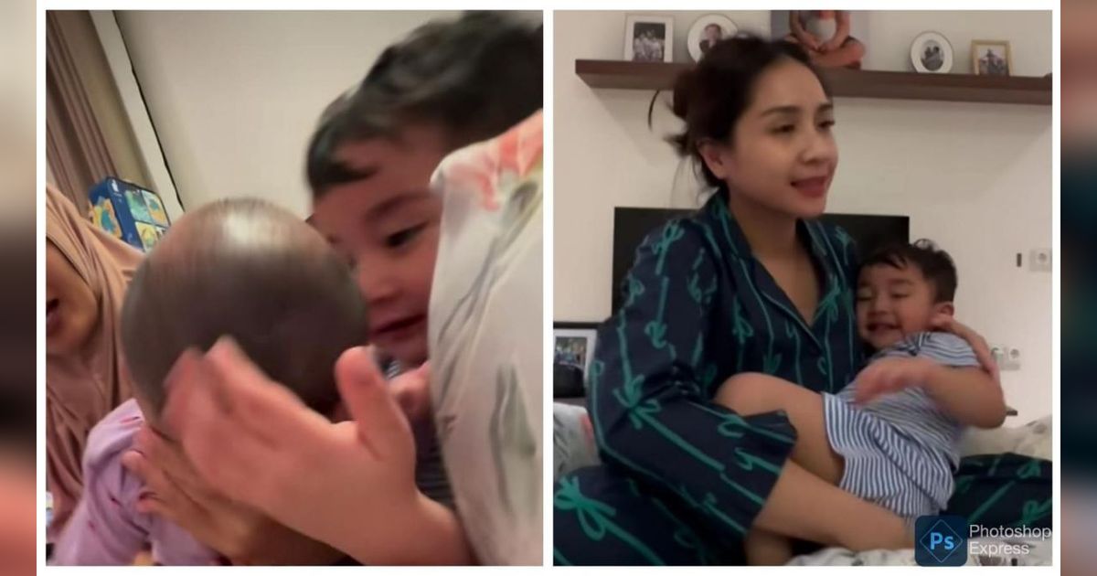 Rayyanza Tiba-tiba Jungkir Balik Sampai Tak Sengaja Menendang Baby Lily, Nagita Slavina & Raffi Ahmad Syok