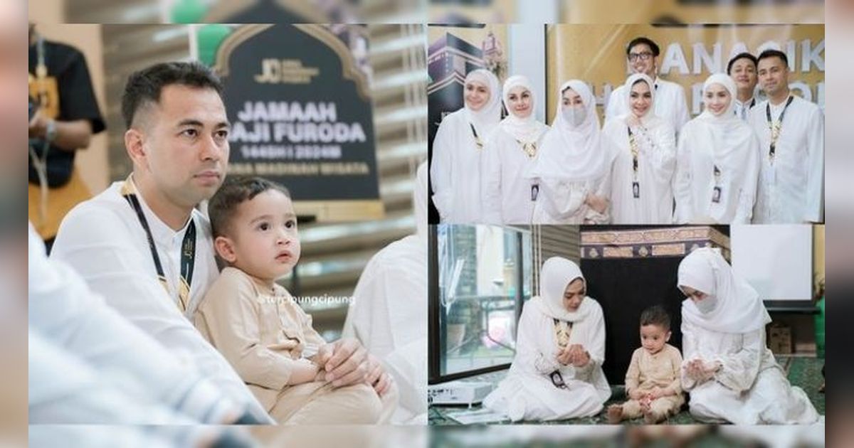 8 Potret Keluarga Raffi Ahmad Jalani Manasik Haji, Penampilan Menawan Nagita hingga Tingkah Rayyanza Jadi Perbincangan