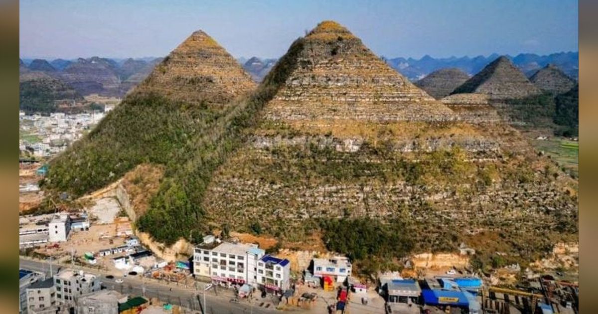Tak Hanya di Mesir, China Juga Punya Piramida, Ini Penampakannya