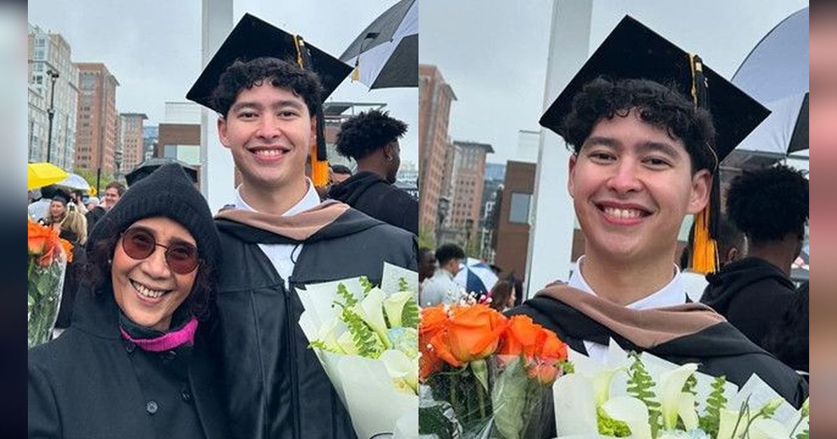 Potret Alvy Xavier, Putra Bungsu Susi Pudjiastuti Wisuda dari Kampus Ternama di Amerika Serikat