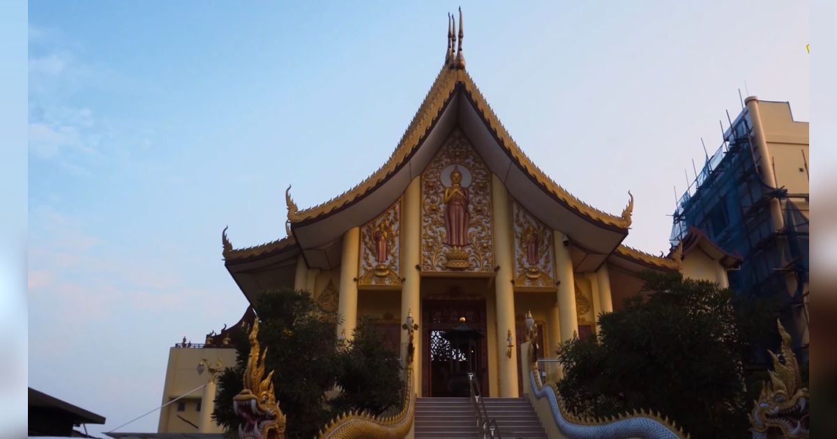 Melihat Keunikan Vihara Hemadhiro Mettavati di Cengkareng, Vibesnya Berasa di Thailand