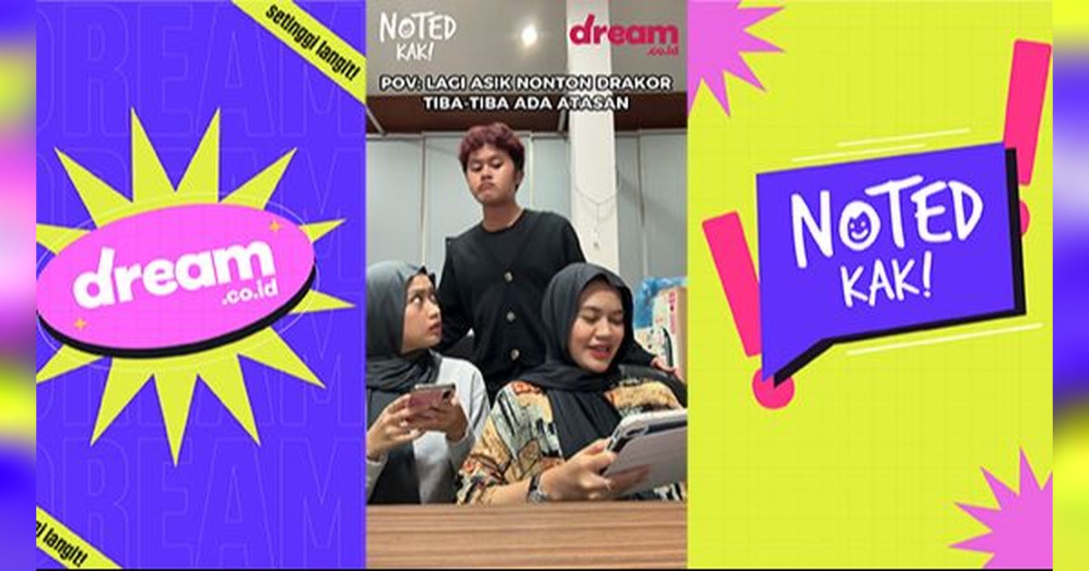 NOTED KAK! Lagi Asyik Nonton Drakor, Bos Datang