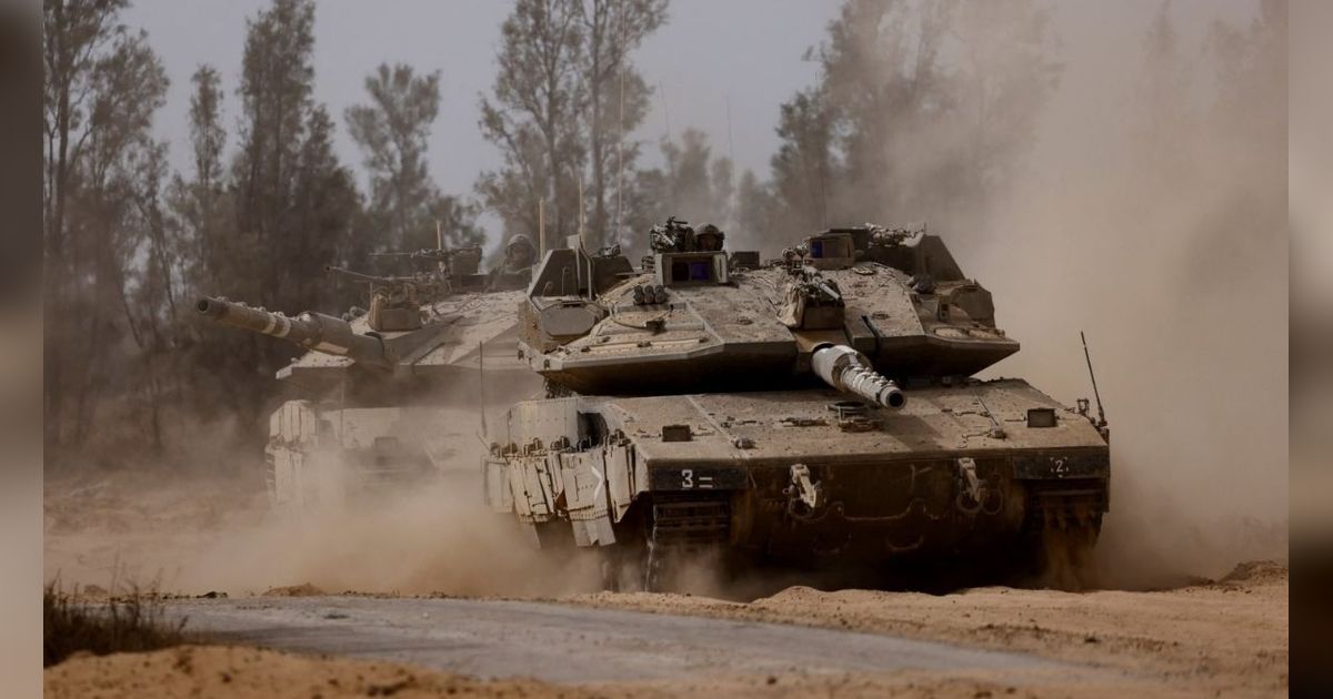 FOTO: Semakin Banyak Negara Mengutuk Serangannya, Israel Kian Brutal Mau Serbu dan Bom Kota Rafah dengan Tank