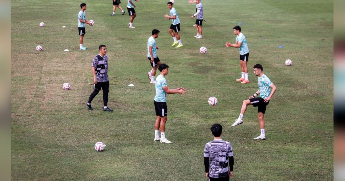 FOTO: Timnas Indonesia Siapkan Mental Baja Jelang Hadapi Dua Laga Penting di Kualifikasi Piala Dunia 2026