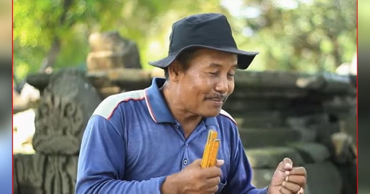 Kisah Mbah Man, Sang Pencari Batu Candi Ikut Lestarikan Warisan Jawa Kuno