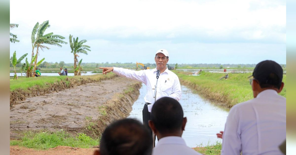 Percepat Merauke Jadi Lumbung Pangan, Mentan Maksimalkan Teknologi