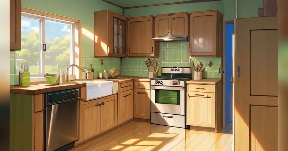 8 Rekomendasi Wallpaper untuk Dinding Dapur yang Estetik dan Bikin Cantik