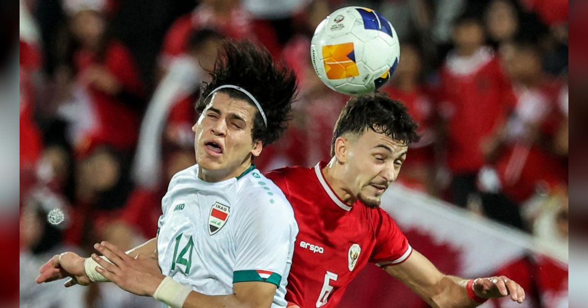 FOTO: Momen Timnas Indonesia U-23 Tampil Habis-habisan Lawan Irak di Piala Asia, Kalah 1-2 dalam Drama 120 Menit