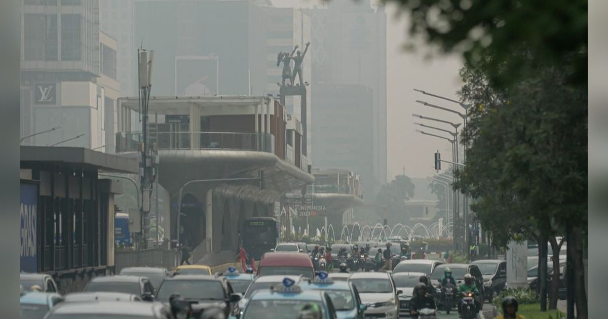 Ini Wilayah Jakarta yang Udaranya Paling Buruk Jumat Pagi