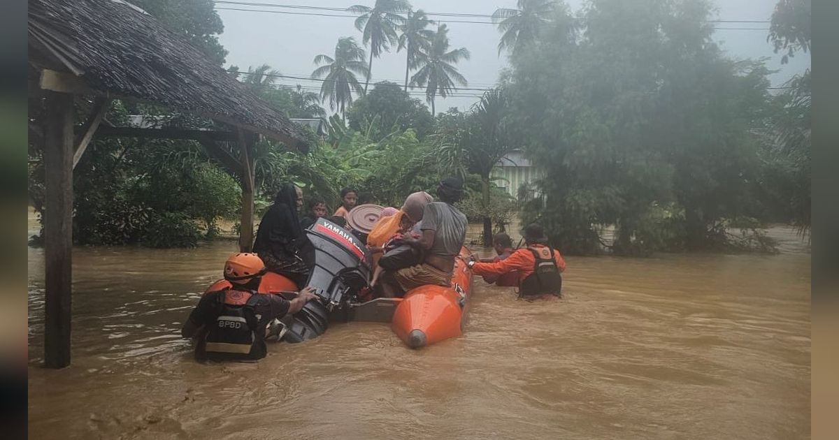 Tanah Longsor dan Banjir Bandang Luwu, Enam Orang Meninggal Dunia