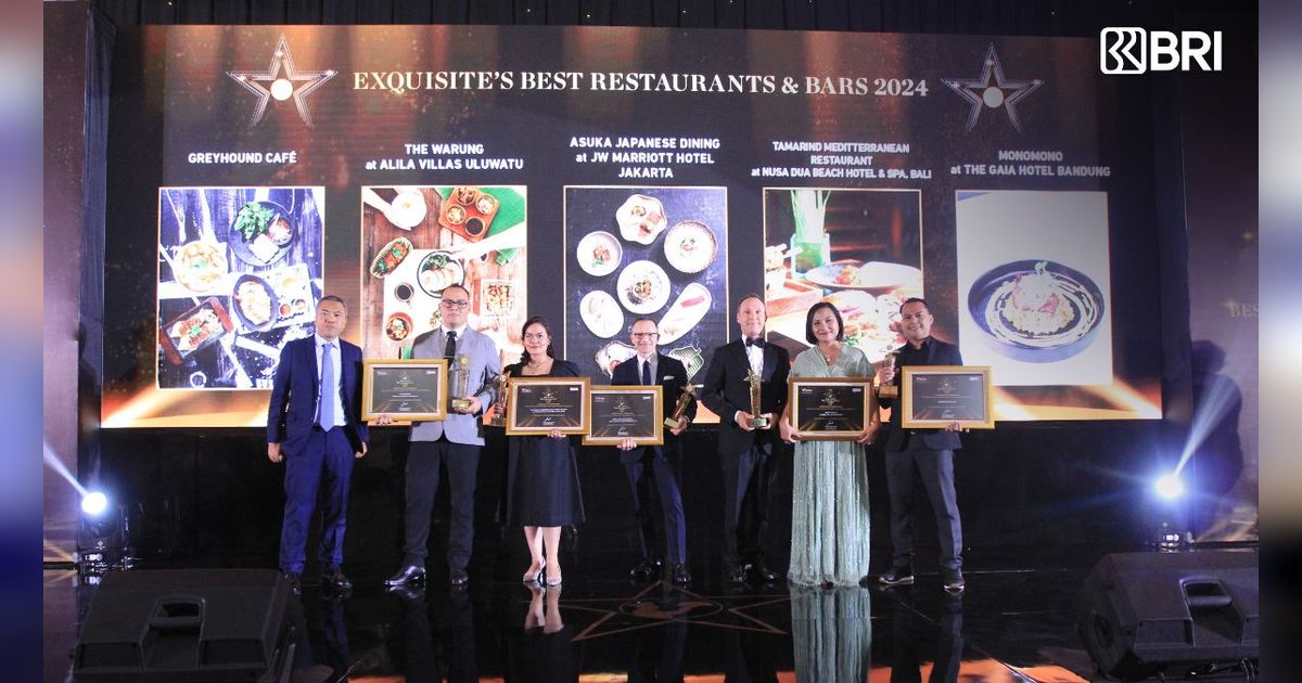 Ini Restoran Terbaik 2024 di Indonesia Menurut BRI dan Exquisite Media