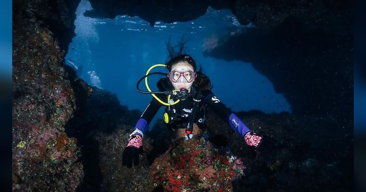 10 Potret Natasha Wilona saat Diving di Raja Ampat, 'Speechless' saat Melihat Keindahan Pemandangan Bawah Lautnya