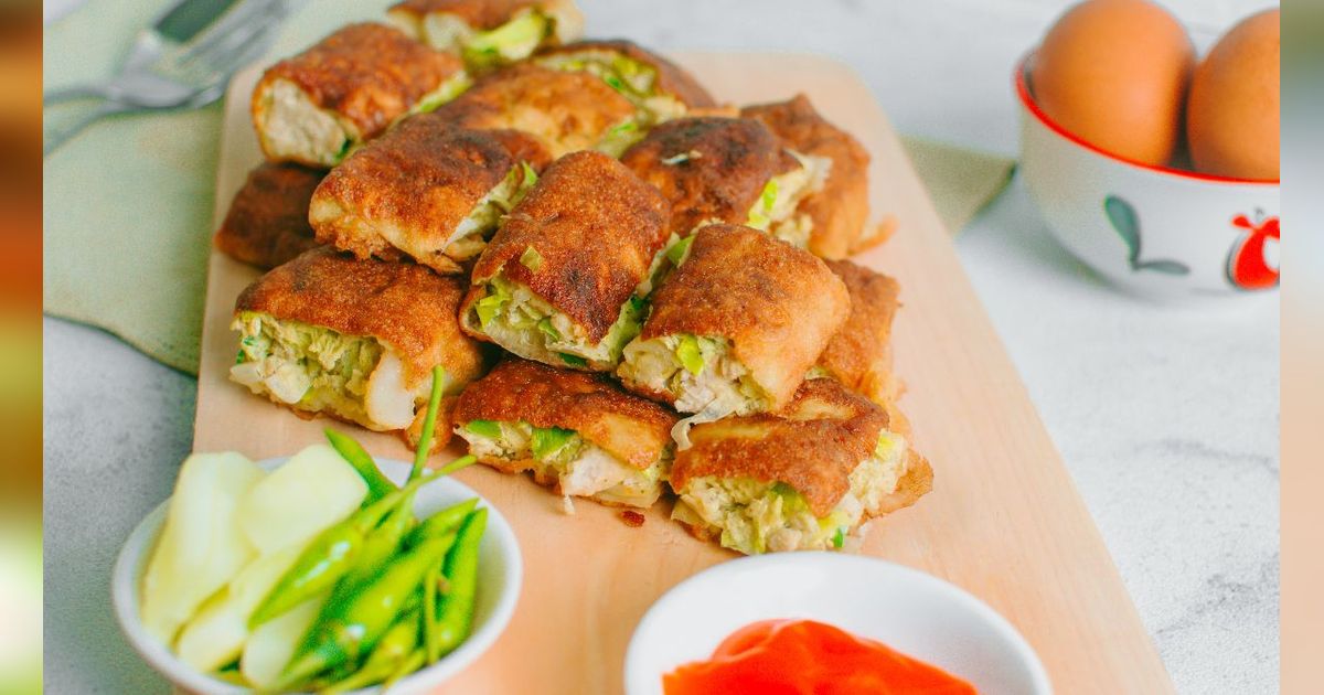 Bikin Martabak Telur Crunchy Sat Set dengan Bahan Sederhana