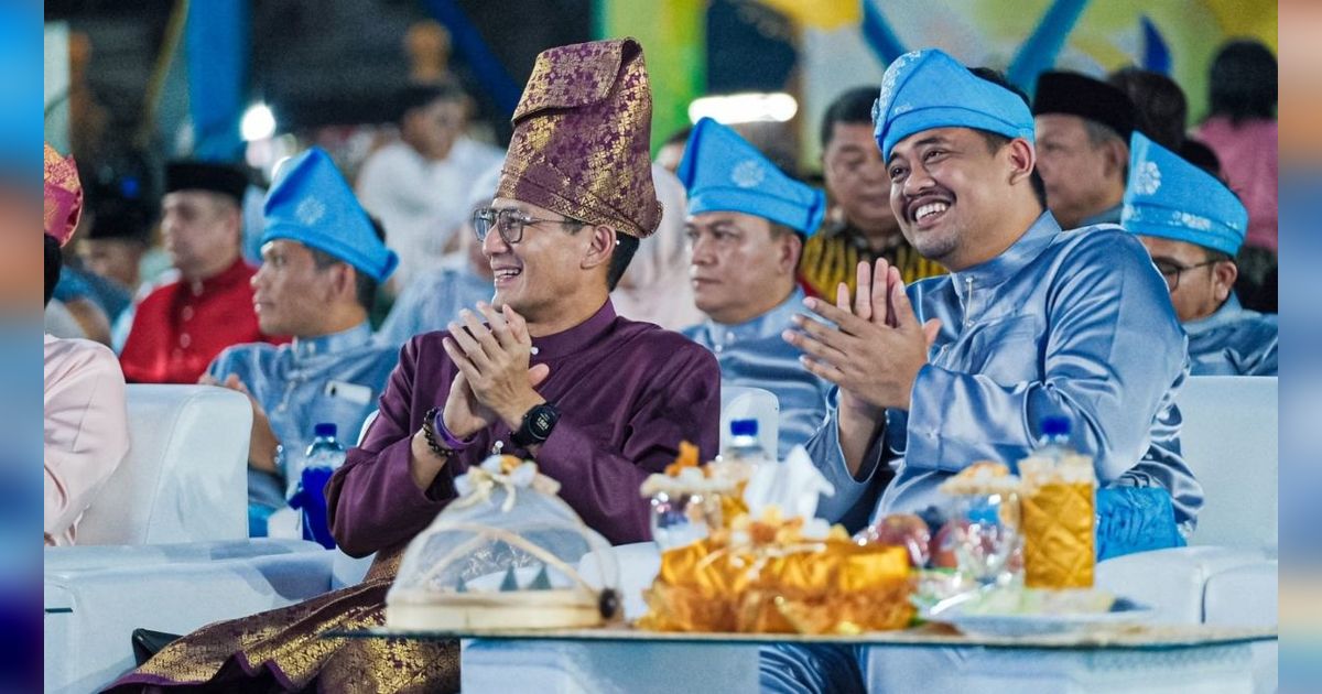 Sandiaga Uno Dukung Bobby Nasution Maju di Pilkada Sumut