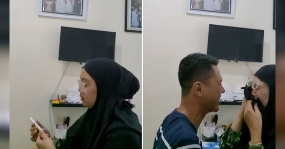 Wanita Ini Akhirnya Hamil setelah 5 Tahun Menikah, Ekspresi Bahagianya Bikin Haru Warganet