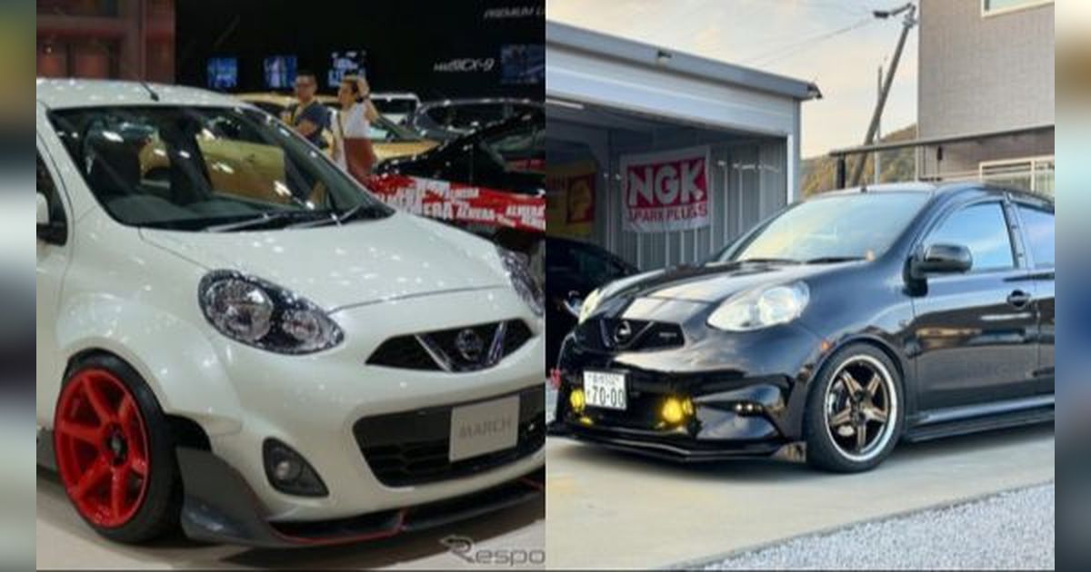 10 Modifikasi Mobil Nissan March, Tetap Terlihat Segar Tanpa Perombakan Total!