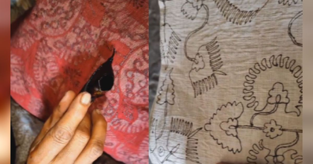 Eksotisme Batik Gedog Tuban yang Dibuat Warga saat Menunggu Musim Tanam, hanya Bisa Dibuat oleh Orang yang Teliti dan Sabar