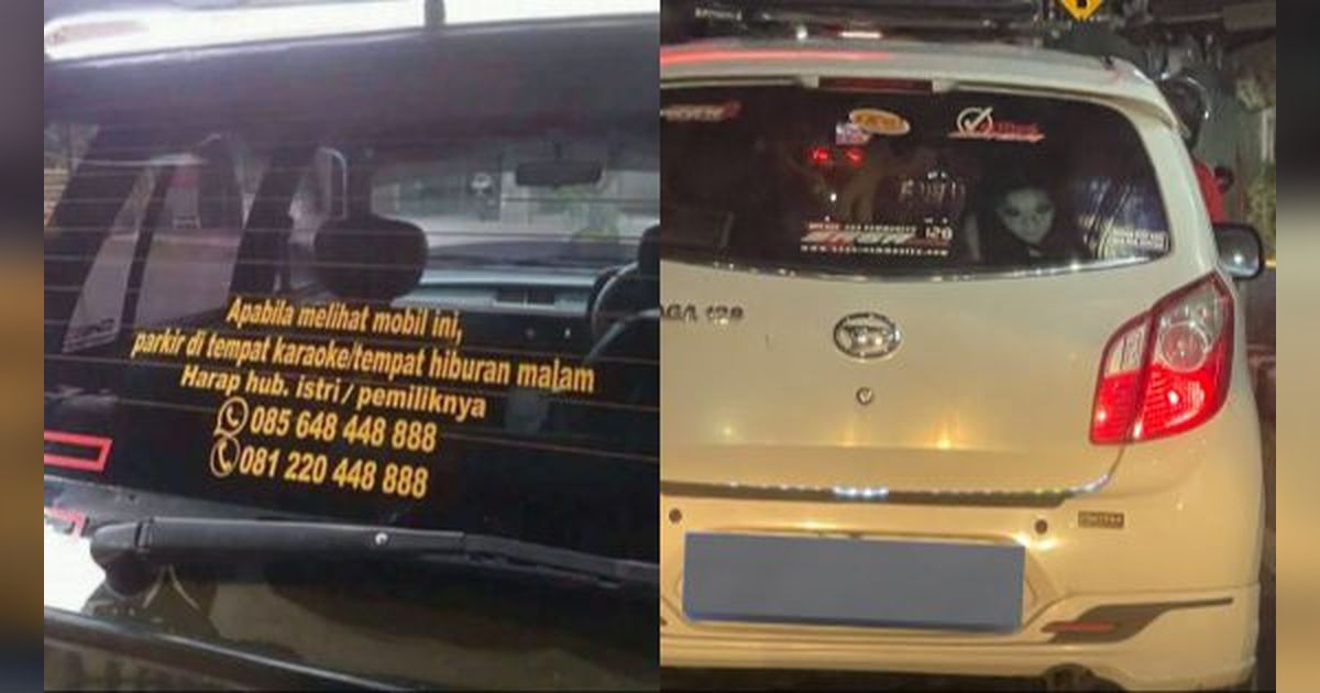 Pengendara Lain akan mendapatkan informasi baru dengan melihat 10 Potret Stiker Mobil Lucu yang juga berfungsi sebagai hiasan.