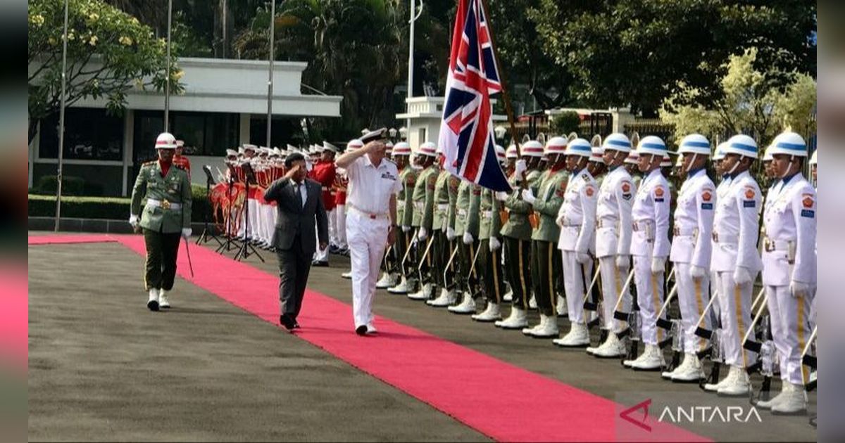 Terima Kunjungan Panglima Angkatan Bersenjata Inggris, Prabowo Bahas Peluang Kerja Sama Pertahanan