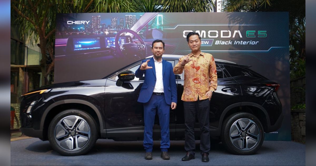 Chery Meluncurkan Varian Omoda E5 Interior Hitam Lengkap, Harga Masih Rp 488,8 Juta