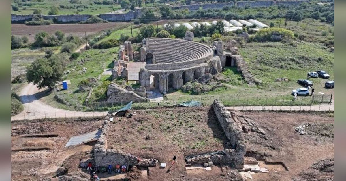 Arkeolog Temukan Kuil Megah Milik Kaisar Romawi Kuno, Dibangun Tahun 31 SM Sebagai Simbol Kemenangan