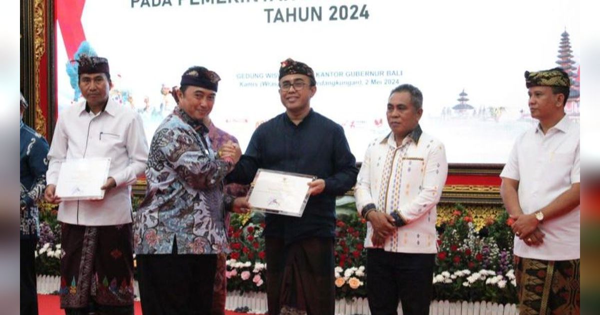 Penertiban PSU Perumahan Terbanyak, Denpasar Raih Penghargaan dari KPK
