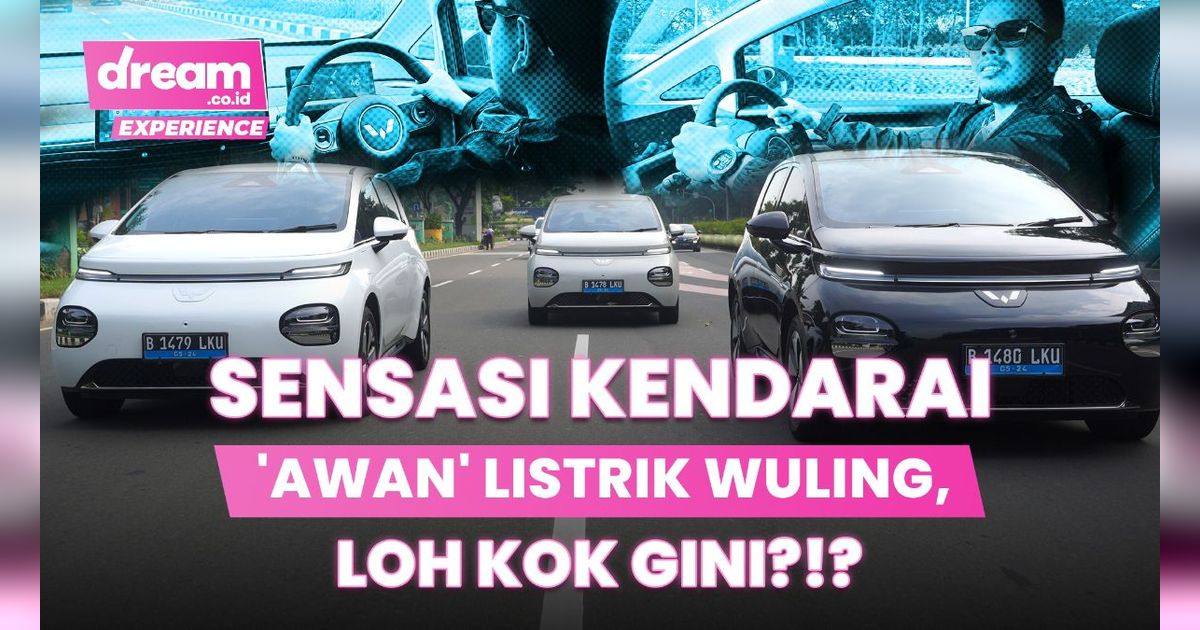 Sensasi Kendarai 'Awan' Listrik Wuling, Lah Kok Gini!?