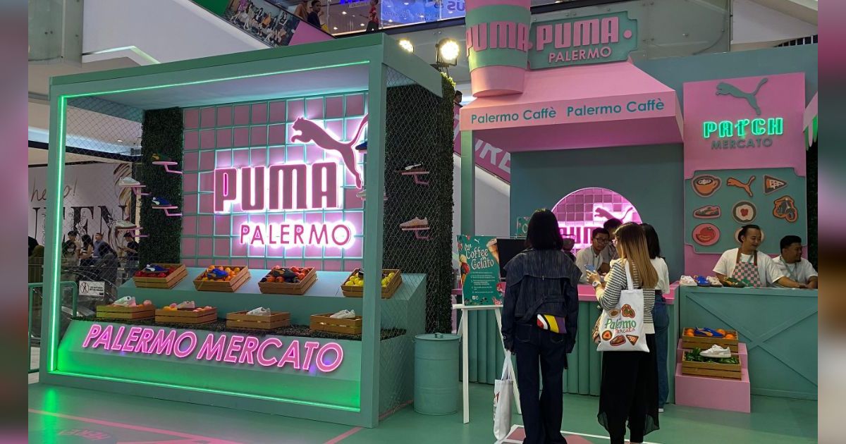 Mengintip Store Baru PUMA 'Palermo Mercato' di Jakarta, Serasa Jalan-Jalan ke Italia