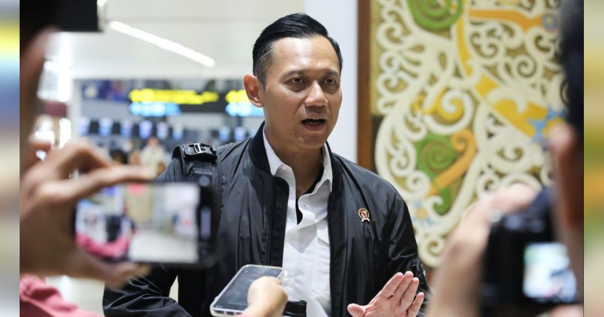 AHY Tinjau Lahan Relokasi Korban Erupsi Gunung Ruang