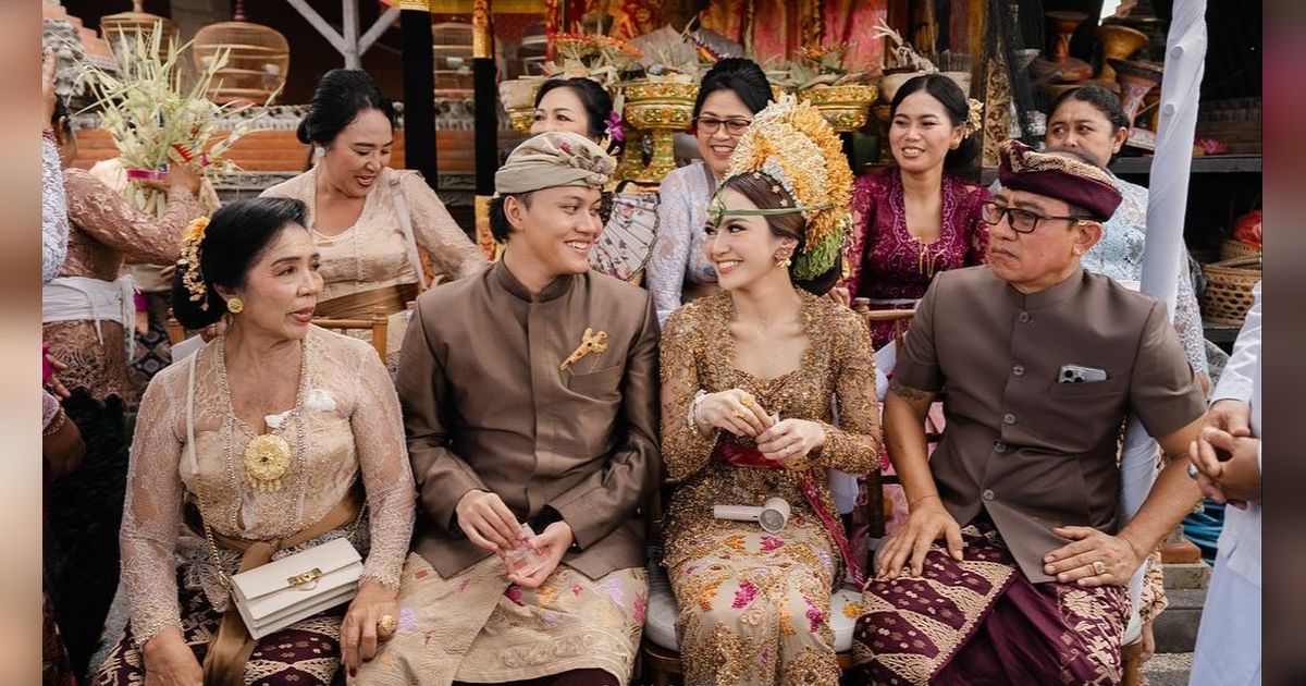 Momen Upacara Adat Rizky Febian dan Mahalini, Instagram Keduanya Kompak Unggah Foto di Waktu Bersamaan