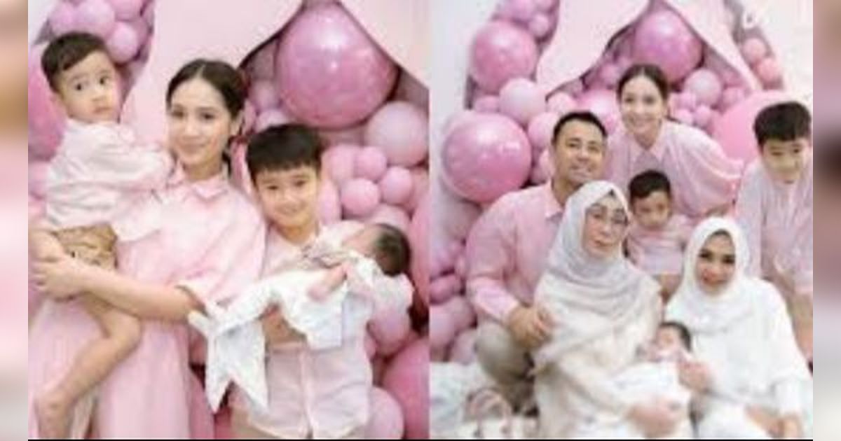 Datang dengan Jalur Langit, Ini Deretan Potret Aqiqah Lily Putri Nagita Slavina yang Meriah dengan Dekorasi Pink