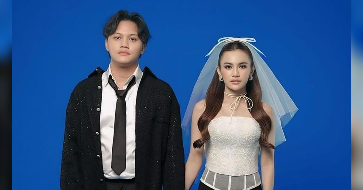 Siap ke Jenjang Pernikahan, Begini Pemotretan Terbaru Rizky Febian dan Mahalini, Konsepnya Super Unik Berlatar Biru