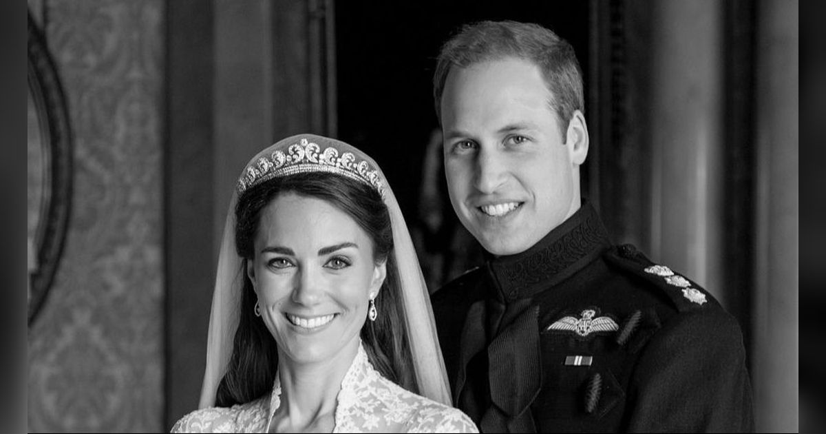 Ultah Pernikahan ke-13 Pangeran William dan Kate Middleton, Cerita Mahkotanya Kembali Jadi Perbincangan