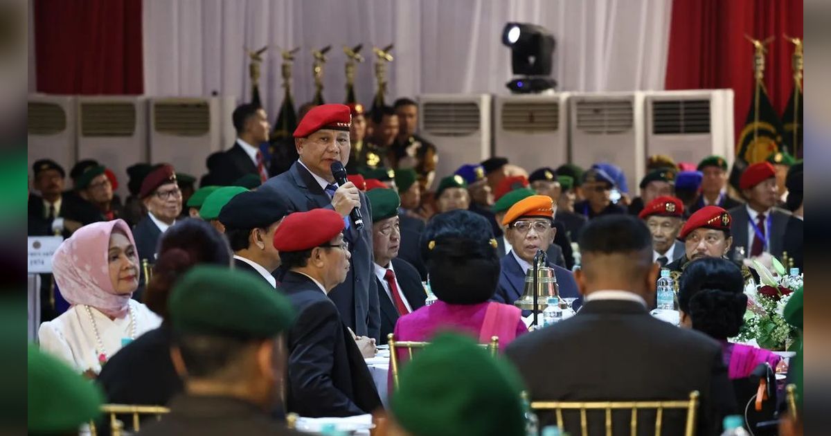 VIDEO: Pidato Menggelegar Prabowo Depan Barisan Jenderal TNI Polisi: Kalian-Kalian ini...