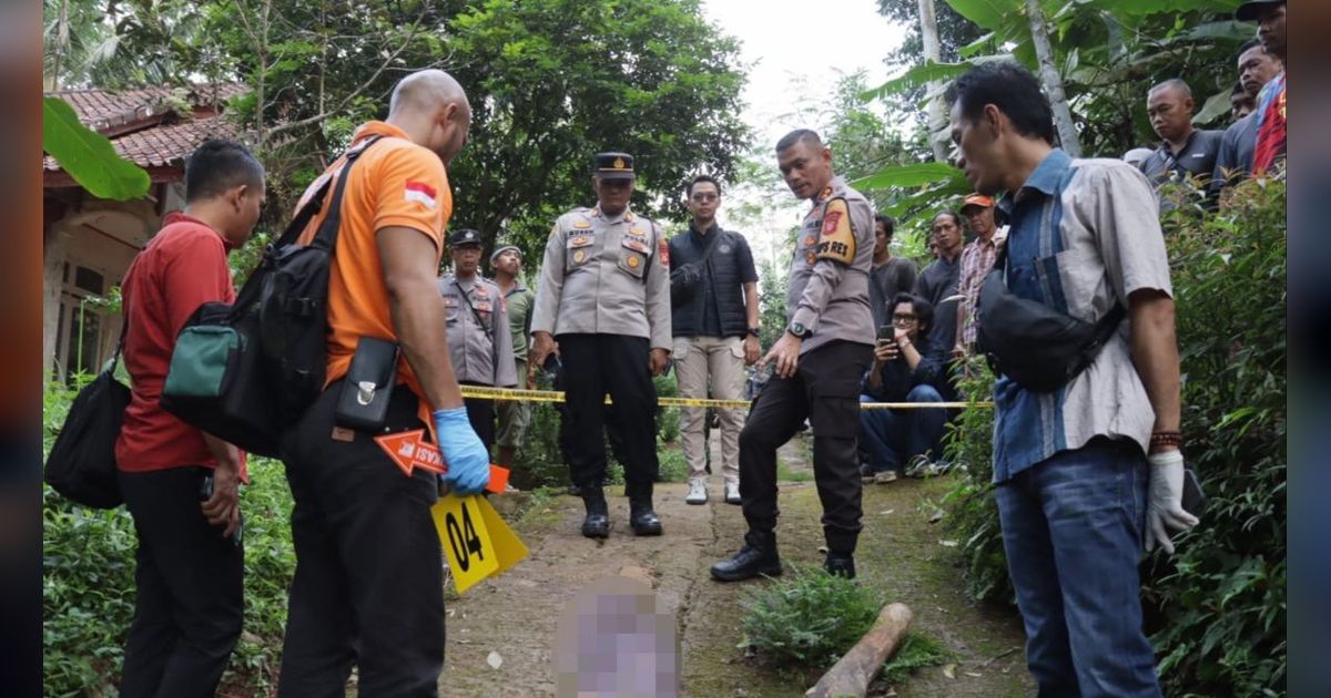 Motif Masih Diselidiki, Tarsum Mutilasi Istri di Ciamis Punya Utang Rp100 Juta