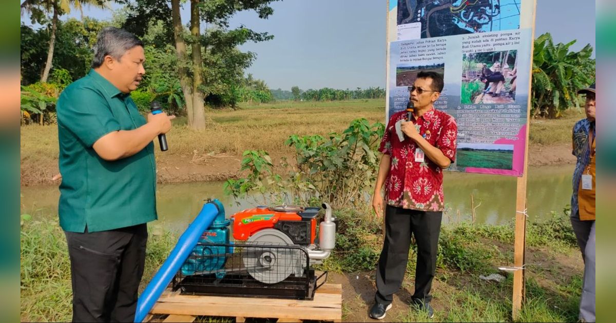 Di Kebumen, Plt Sekjen Prihasto Dorong Optimalkan Lahan Tadah Hujan Melalui Pompanisasi