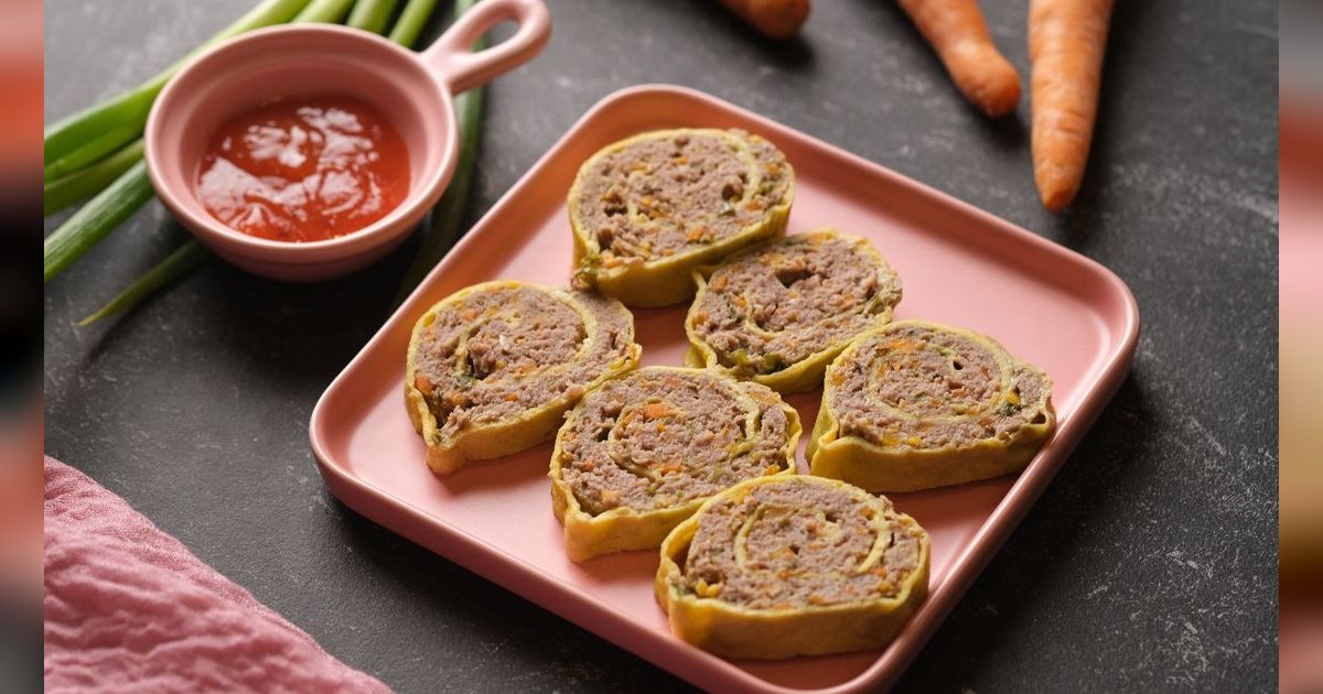 Rolade Isi Kentang dan Daging, Menu Sekali 'Hap' Kaya Gizi