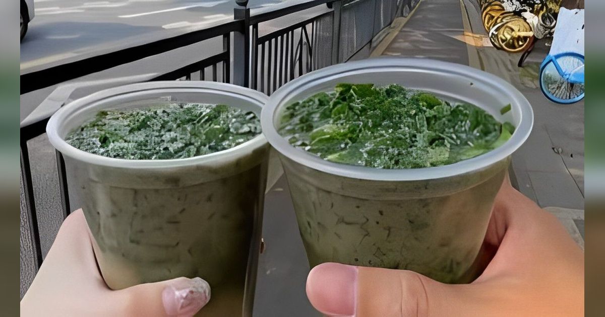 Tren Minum Scallion Latte,  Racikan Kopi dengan Daun Bawang