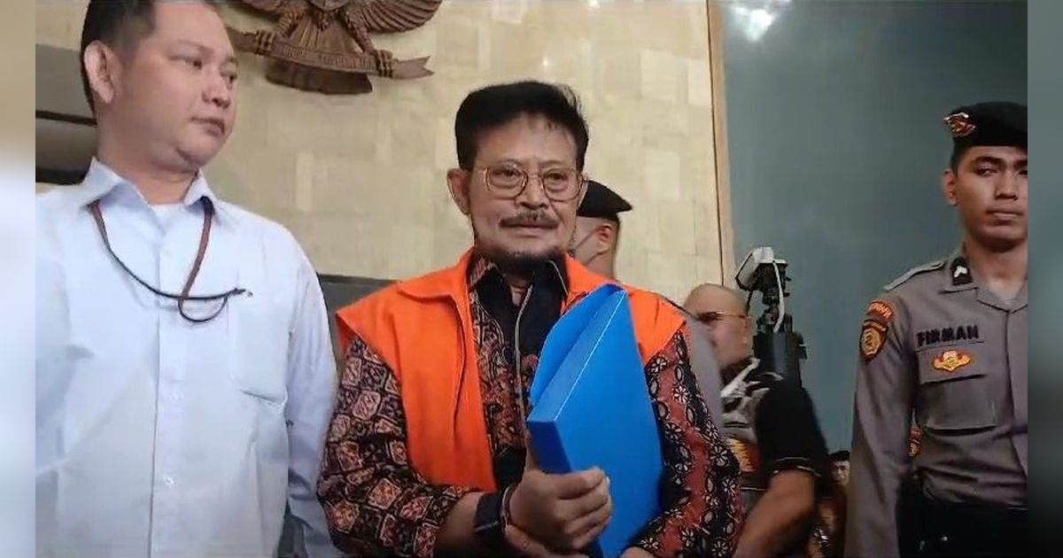 VIDEO: Mantan Mentan SYL Bicara Tahan Tangis Sambil Tunjuk Tunjuk Saksi di Sidang