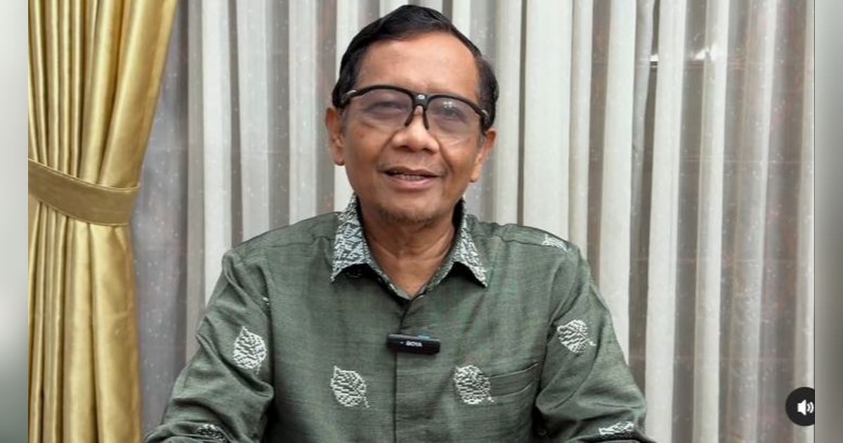 Mahfud MD: Cara Kita Berhukum Saat Ini Agak Rusak, Buat UU Sesuai Selera Elite