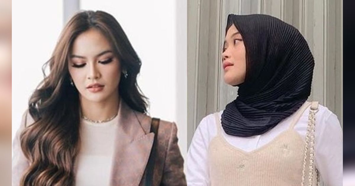 10 Adu Gaya Mahalini Raharja Vs Putri Delina, Calon Ipar Disebut Punya Wajah Mirip