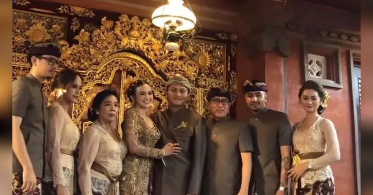 Potret Kakak Ipar Mahalini, Nindy Priscilia yang Tampil Cantik Pakai Kebaya Bali saat Prosesi Adat