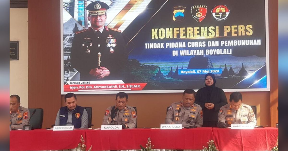 Detik-Detik Pembunuhan Pengusaha Tembaga di Boyolali, Pelaku Emosi Gara-Gara Duit Rp500.000