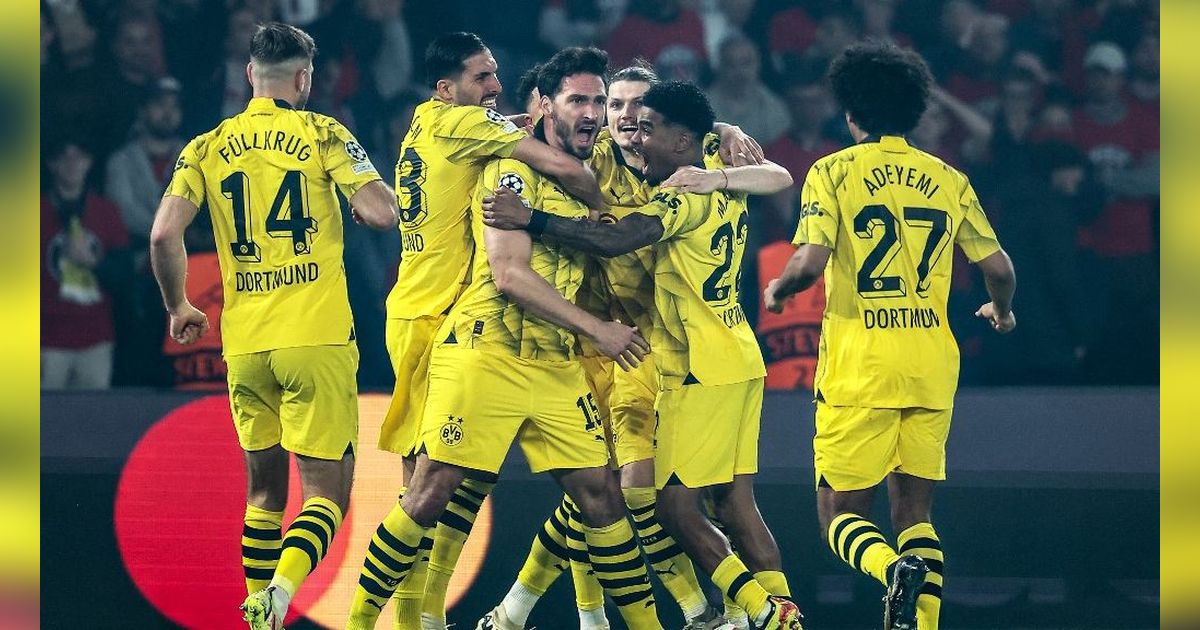 FOTO: Semifinal Liga Champions, Ini Momen Gol Tunggal Borussia Dortmund Bikin PSG 'Nangis' di Paris