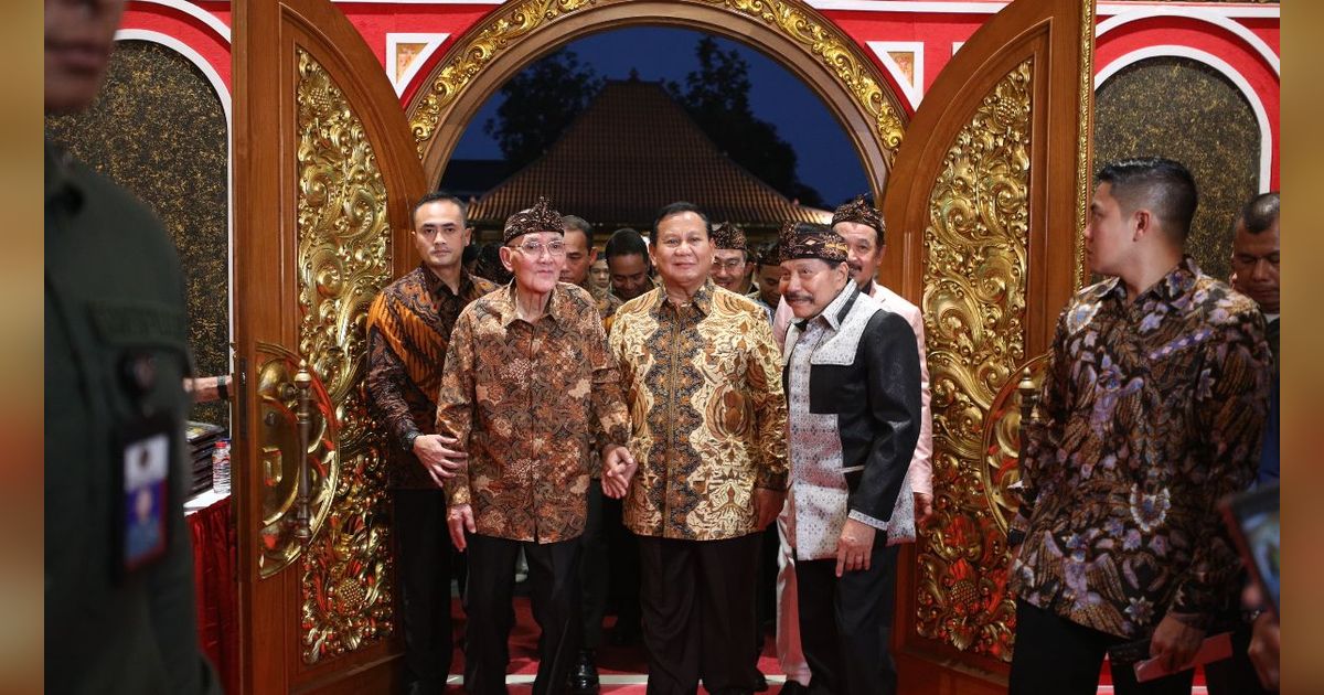 Hadiri Pembangunan Replika Kraton Majapahit Jakarta, Prabowo: Saya Kagum Luar Biasa