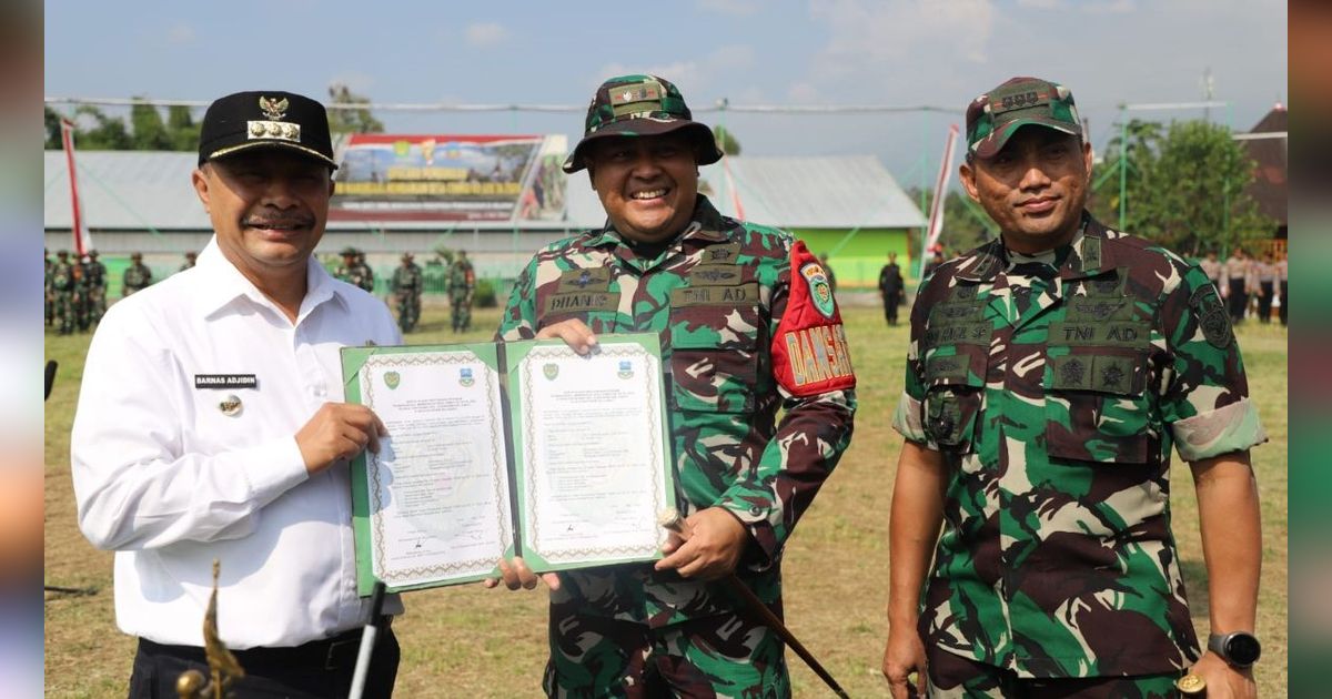 TNI Buka Jalan Pintas Hubungkan 2 Wilayah di Garut, Percepat Akses untuk Warga