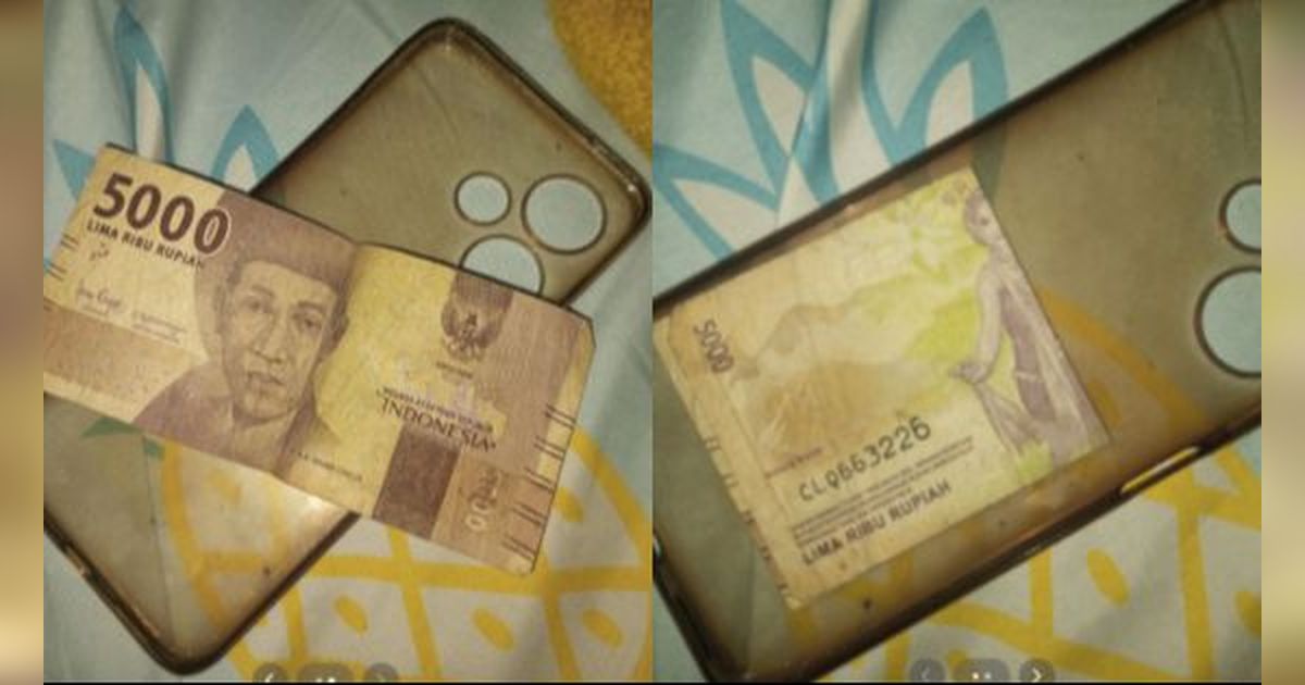 Cerita Sedih Selembar Uang Rp5.000 Lusuh di Balik Casing HP, Saksi Bisu Pemberian Terakhir Ibu Sebelum Meninggal Dunia