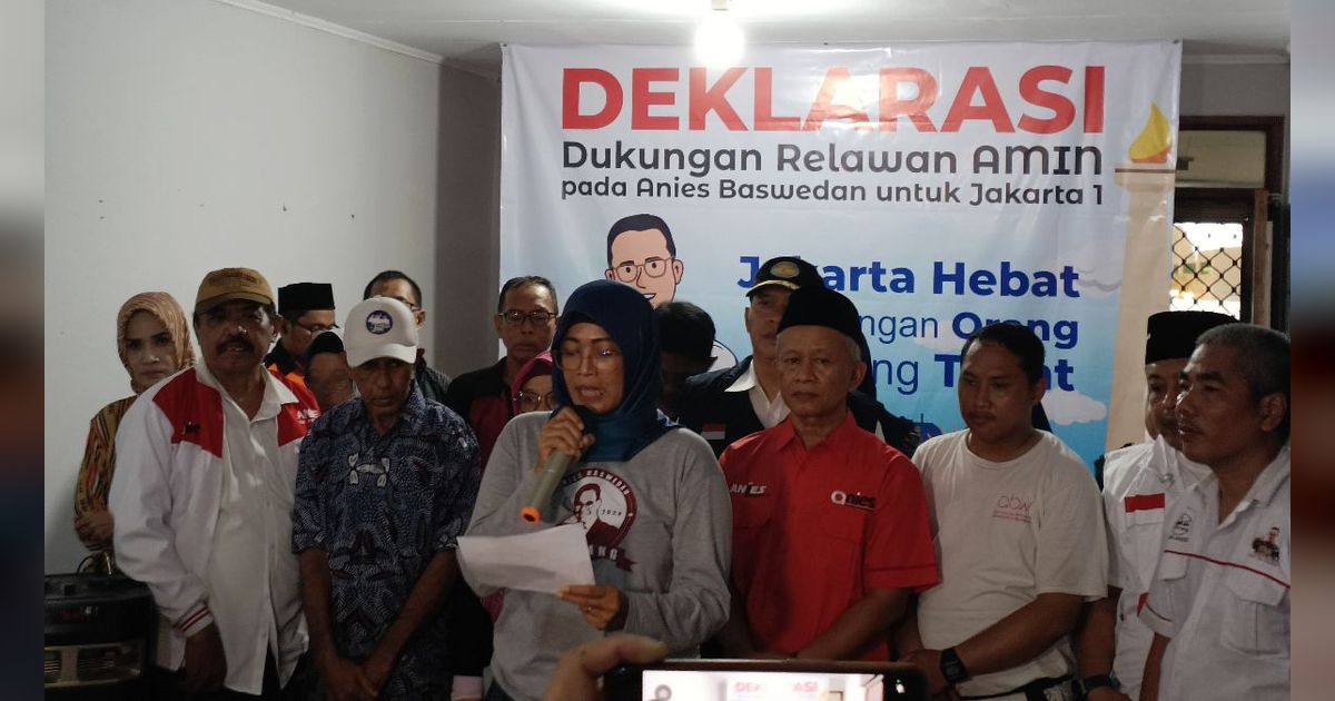 Gabung Simpul Relawan AMIN, Sosok 'Jokowi' Dukung Anies Baswedan Maju Pilkada Jakarta 2024