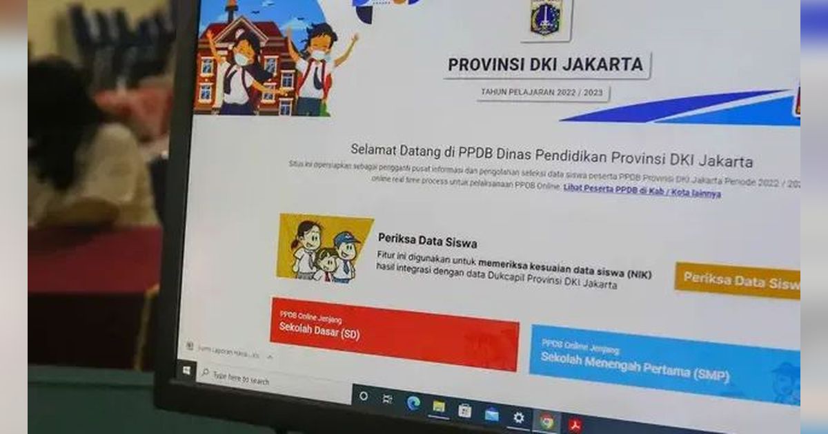 Situs PPDB Tak Bisa Diakses Pagi Ini, Disdik DKI: Bukan Eror, Tapi Ada Penumpukan