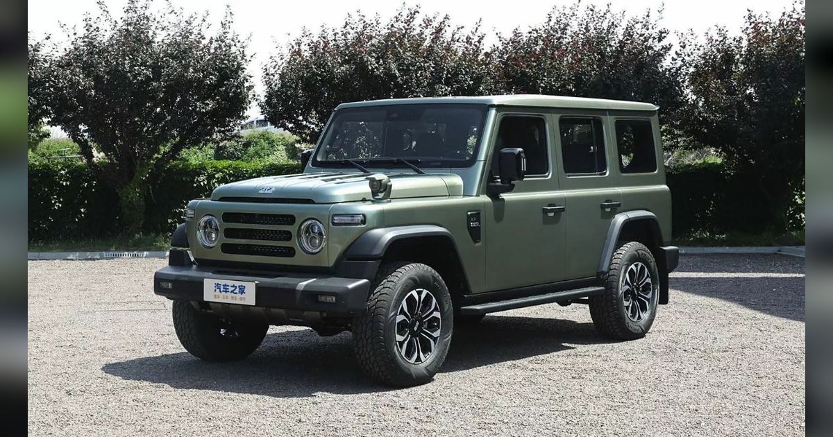 SUV China ini menggabungkan elemen dari Hardtop, Jeep, dan Land Rover.